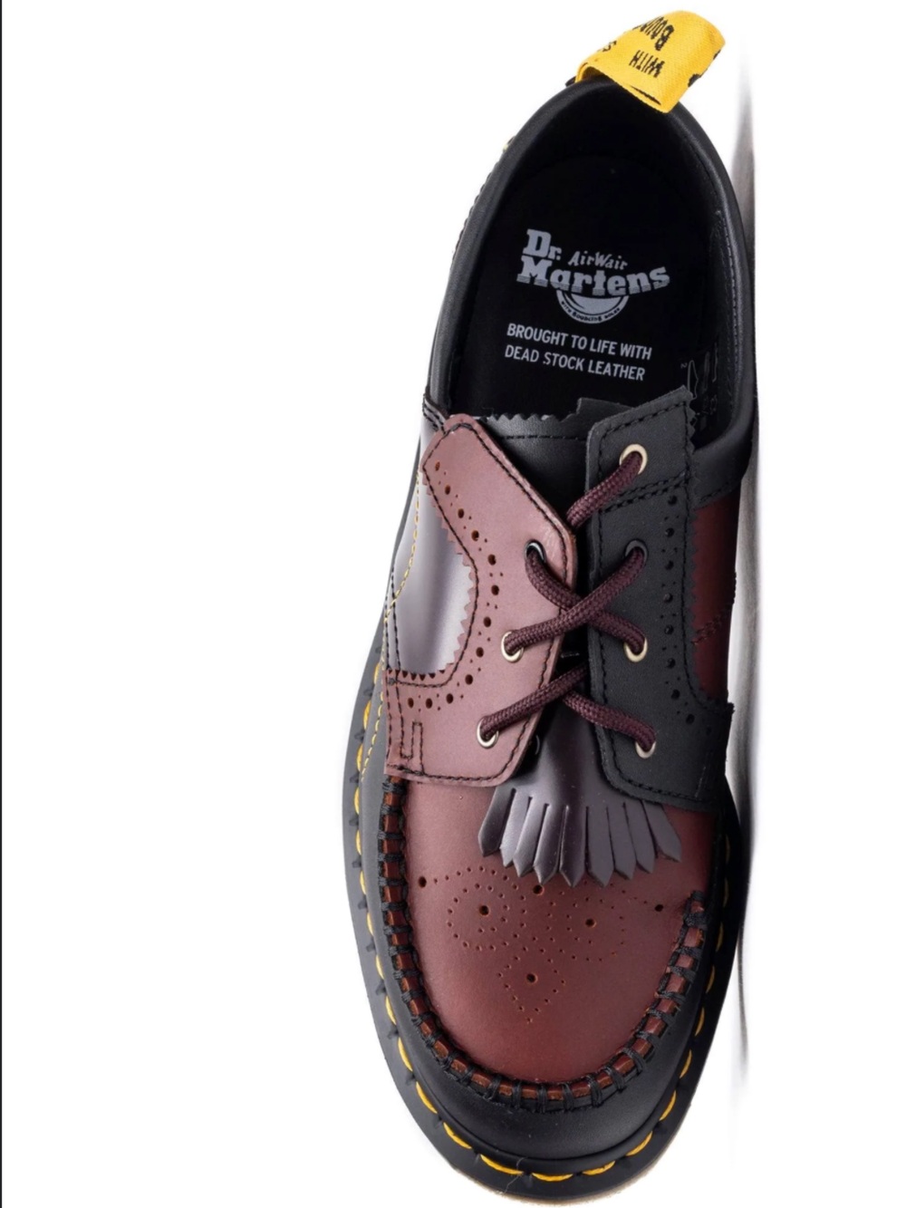 Dr. Martens 1461 Fused Patch Work Brogue Derby Mens size 11 NEW!!! RARE!!! - Picture 10 of 11